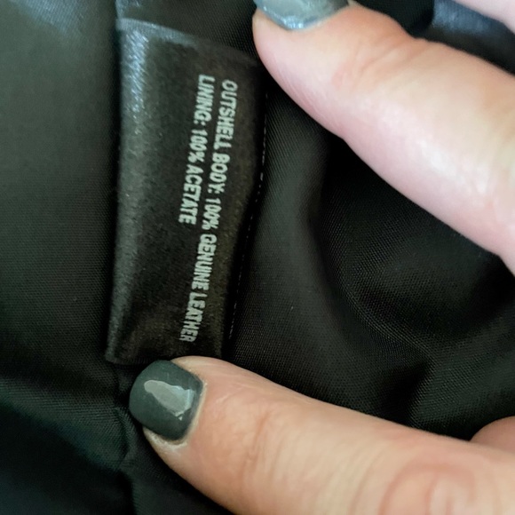 Mens Barneys leather Blazer - Picture 11 of 12